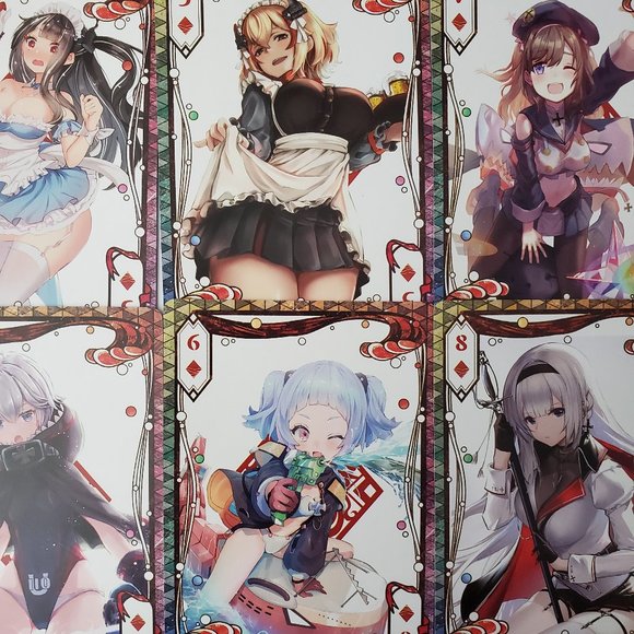 Azur Lane Poker Cards | Battleship Waifus - Picture 3 of 8